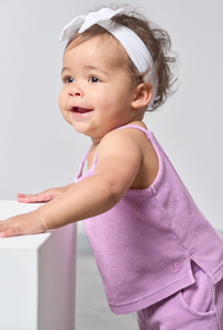 LITTLE BIPSY - Girl's Waffle Tank