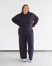 BRUNETTE THE LABEL - Waffle Raglan Top | Navy