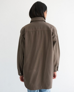 BRUNETTE THE LABEL - Shania Denim Jacket | Espresso