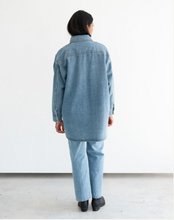 BRUNETTE THE LABEL - Shania Denim Jacket | Vintage Blue