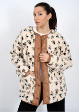 RD STYLE - Sophia Sherpa Button Front Jacket