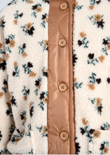 RD STYLE - Sophia Sherpa Button Front Jacket