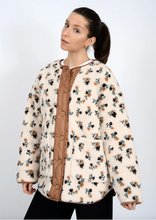 RD STYLE - Sophia Sherpa Button Front Jacket