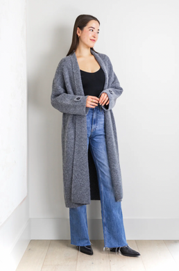 PRIV - Vera Full Length Knit Cardi