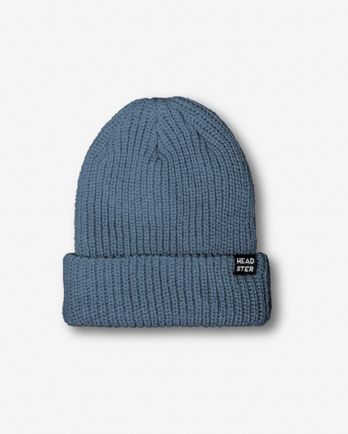 HEADSTER KIDS - Minimal Beanie | Slate Blue
