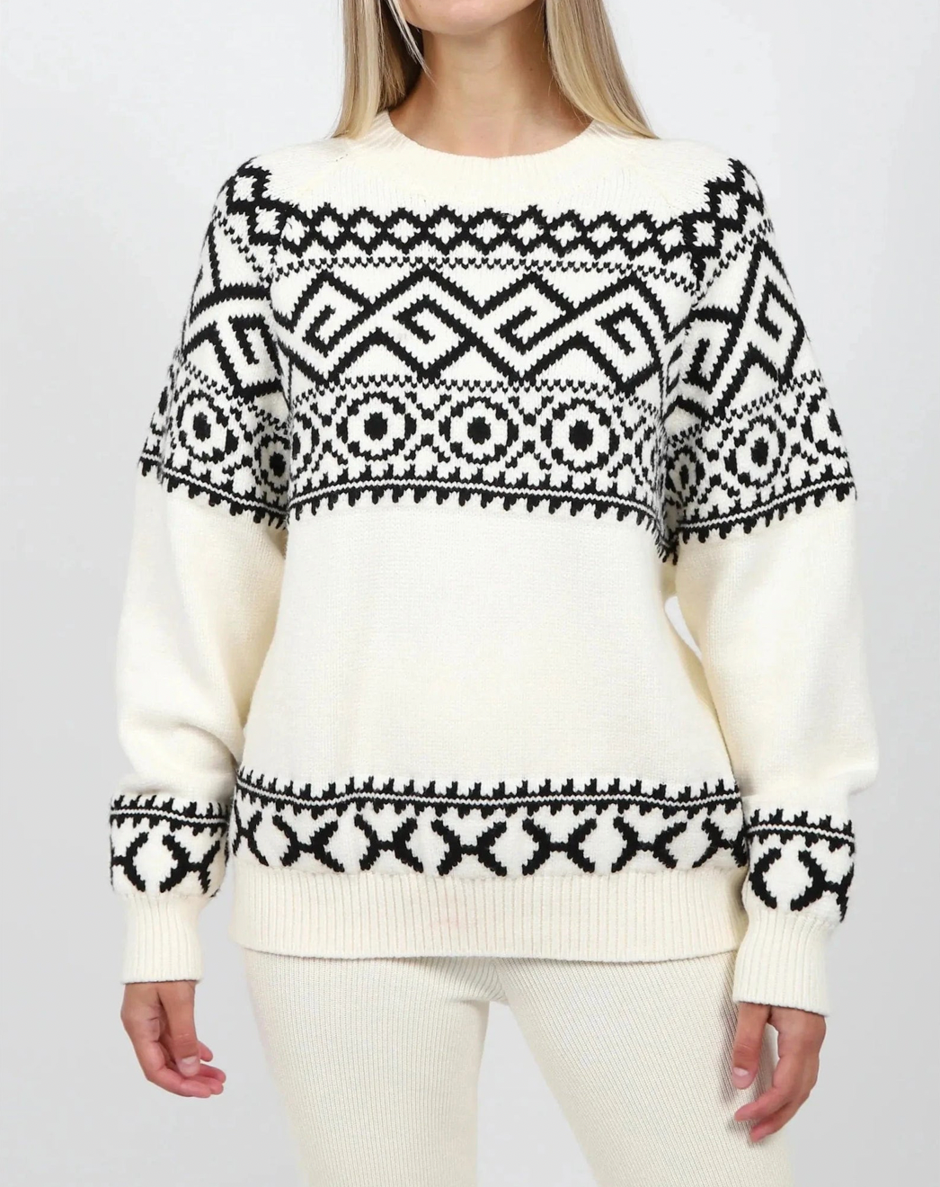 BRUNETTE THE LABEL - Fair Isle Sweater