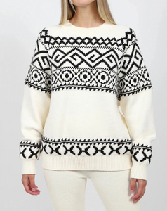 BRUNETTE THE LABEL - Fair Isle Sweater