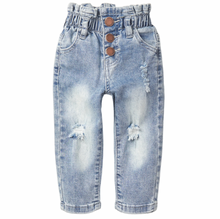 LITTLE BIPSY - Paperbag Waist Denim