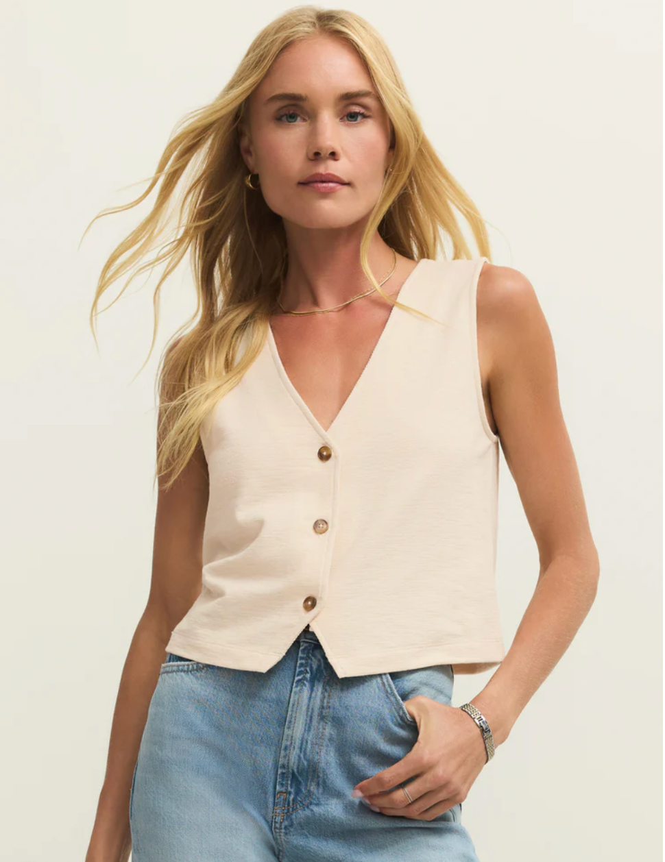 Z SUPPLY - Noelle Textured Tank