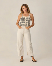 RYLEE + CRU - Women's Crochet Tank Abstract