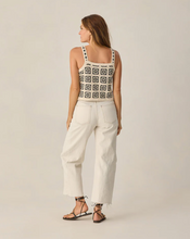 RYLEE + CRU - Women's Crochet Tank Abstract