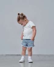 LITTLE BIPSY - Denim Shorties | Light Wash