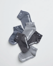 LITTLE BIPSY - Ankle Sock 3-Pack | Worn Indigo