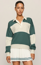Z SUPPLY - Study Break Polo Sweatshirt