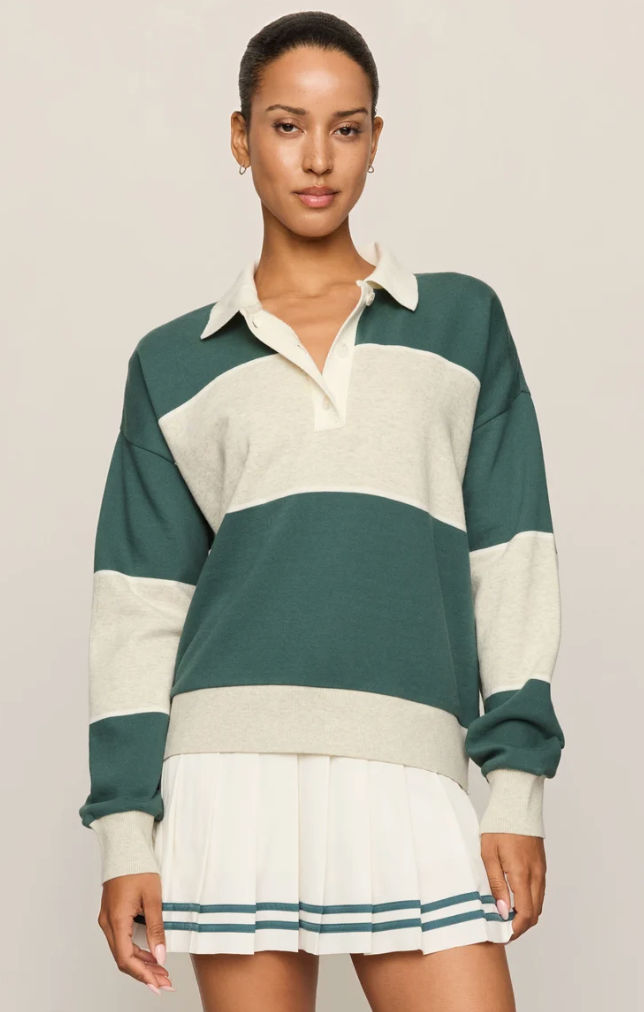 Z SUPPLY - Study Break Polo Sweatshirt