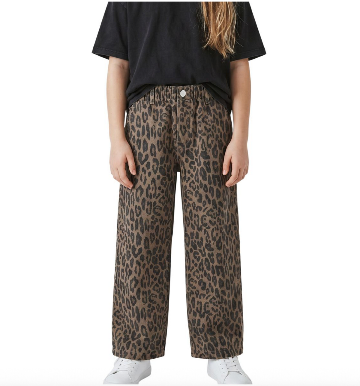SILVER JEANS CO. - Girls' Cara Wide Leg Paperbag Jeans