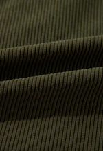 MINI CITIZEN - Custom Corduroy Fleece Button-Up Bomber Jacket | Mist Green