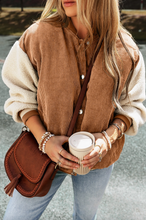 MINI CITIZEN - Custom Corduroy Fleece Button-Up Bomber Jacket | Buckskin