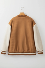 MINI CITIZEN - Custom Corduroy Fleece Button-Up Bomber Jacket | Buckskin