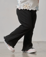 LITTLE BIPSY - Ribbed Flare Pant