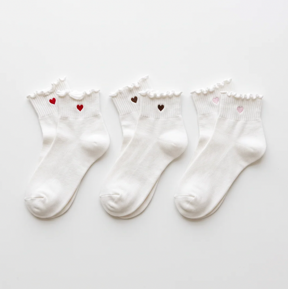 PRIV - Sweetheart Socks 3-Pack