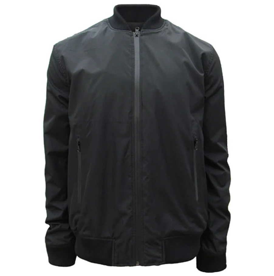 POINT ZERO - Black Bomber Jacket