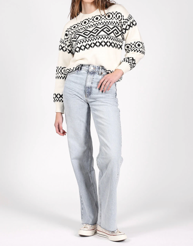 BRUNETTE THE LABEL - Fair Isle Sweater