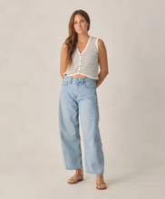 RYLEE & CRU - Women's Knit Vest | Marine Stripe