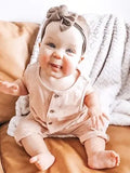 LITTLE ROWE - Frankie Romper | Peaches