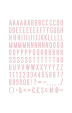 DCWV - 2" Letter Pack (148 pieces)