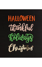 DCWV - Letter Board Word Packs (4 piece)