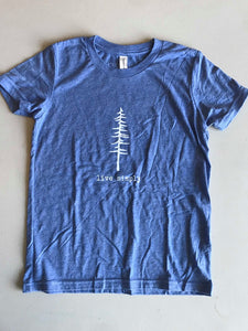 MINI CITIZEN - "Simple Tree" Youth Tri-Blend Tee | Camp Line
