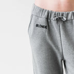 BRUNETTE THE LABEL - The "Middle Sister" Chainstitch Jogger | Heather Grey