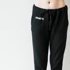 BRUNETTE THE LABEL - The "Middle Sister" Chainstitch Jogger | Black
