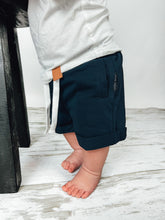 LITTLE BIPSY - Raw Edge Short | Navy