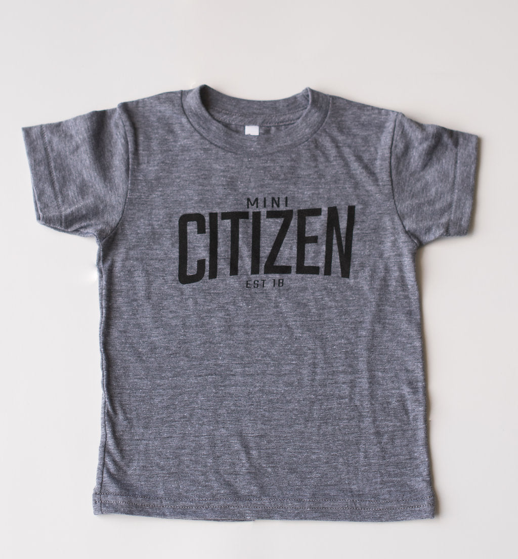 MINI CITIZEN - "Mini Citizen Est. 2018" Youth Tri-Blend