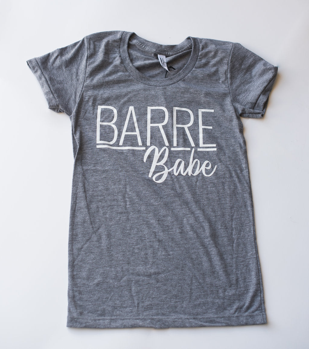 MINI CITIZEN - "Barre Babe" Women's Tri-Blend