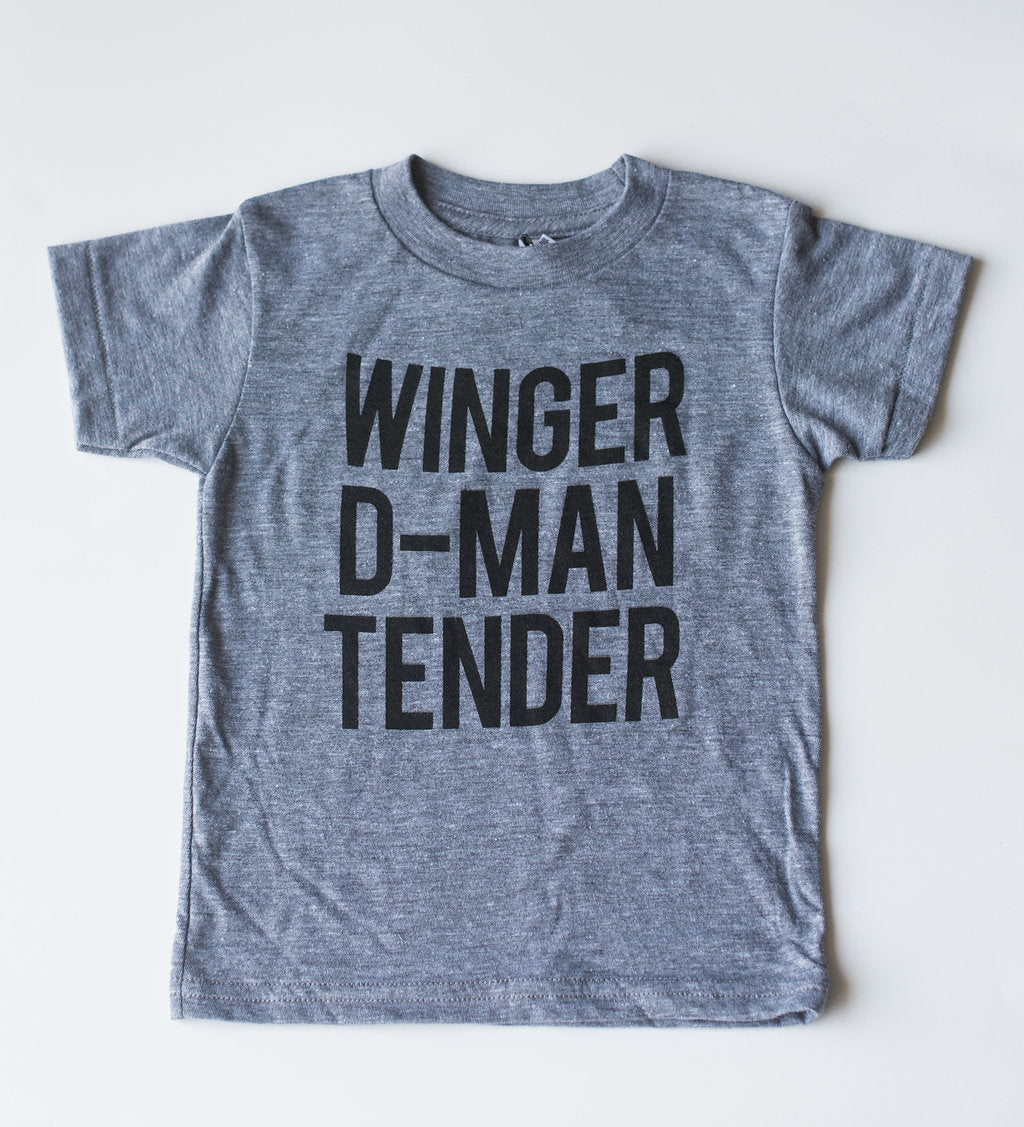 MINI CITIZEN - "Winger, D-Man, Tender" Youth Tri-Blend aww