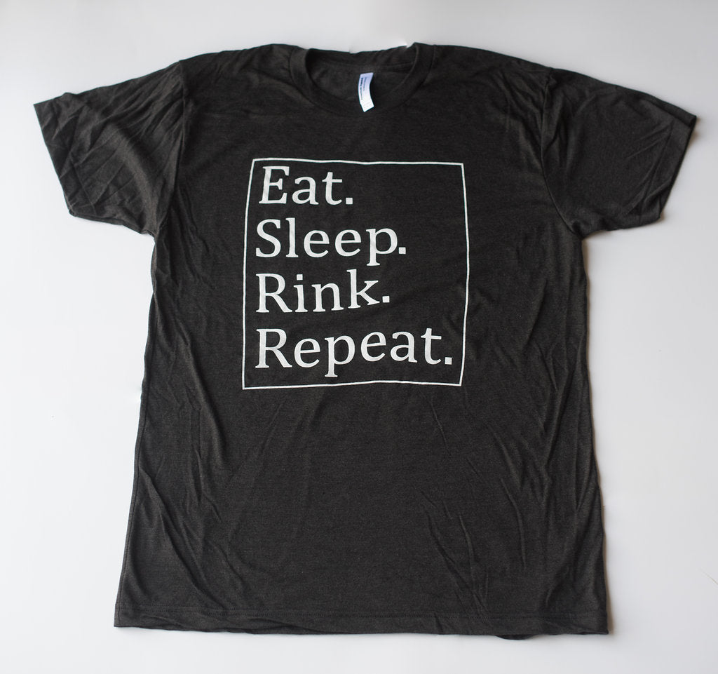 MINI CITIZEN - "Eat. Sleep. Rink. Repeat." Unisex Tri-Blend