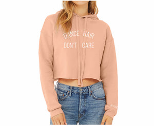 MINI CITIZEN - "Dance Hair Don't Care" Cropped Hoodie