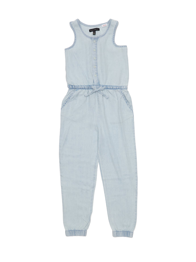 SILVER JEANS CO. - Girls Sleeveless Jumpsuit