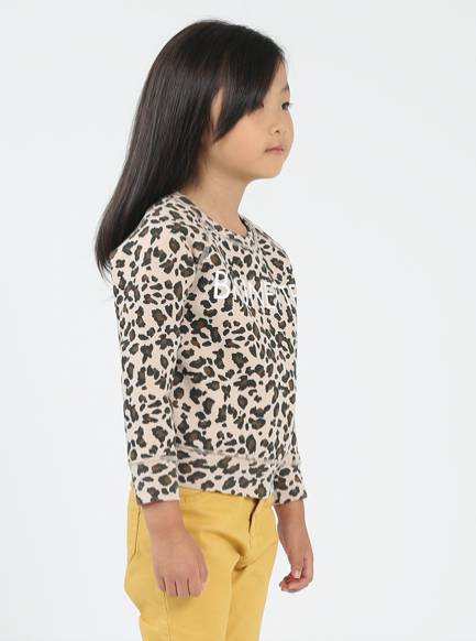 BRUNETTE THE LABEL - The "BRUNETTE" Little Babes Crew | Leopard Print