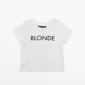 BRUNETTE THE LABEL - The "BLONDE" Little Babes Tee