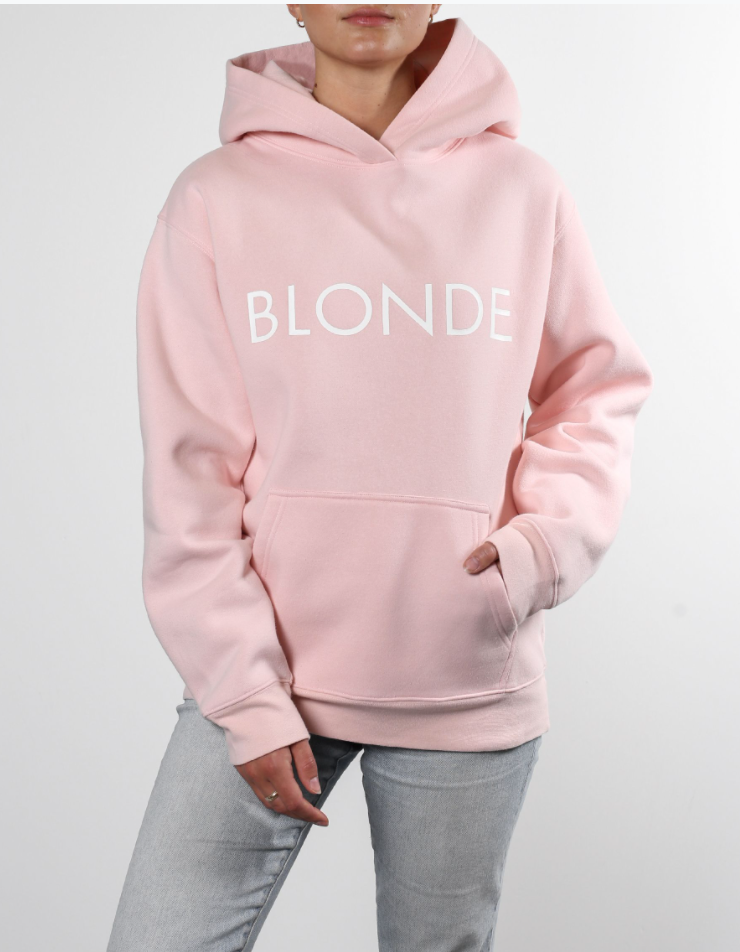 Brunette and cheap blonde sweatshirts