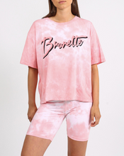 BRUNETTE THE LABEL - The "BRUNETTE" Tie-Dye Vintage Boxy Tee | Juicy Couture