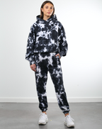 BRUNETTE THE LABEL - The MARBLE TIE DYE Best Friend Hoodie
