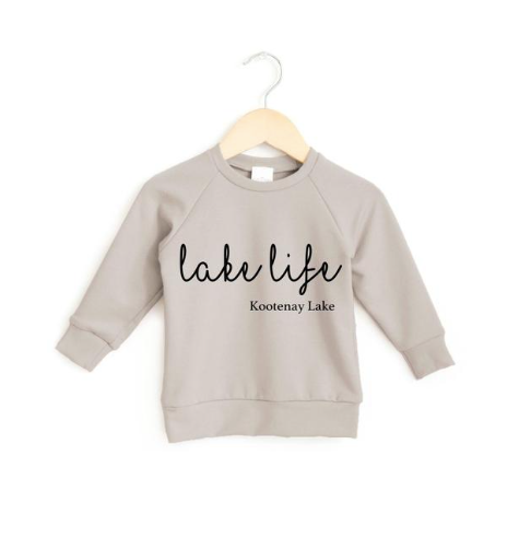 POSH & COZY - LAKE LIFE Crewneck