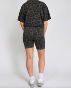 BRUNETTE THE LABEL - The "LEOPARD" Bike Shorts | Slate