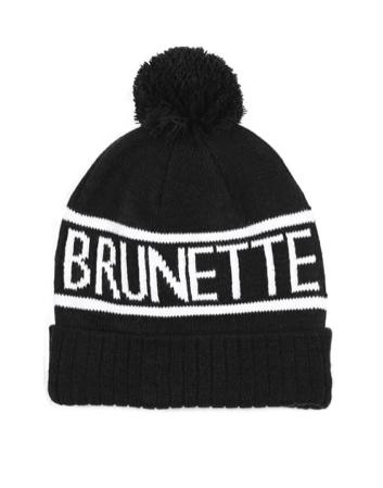 BRUNETTE THE LABEL - The BRUNETTE Toque | Black