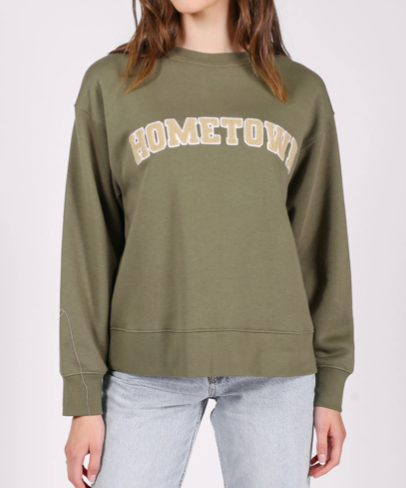 Brunette sweatshirt cheap